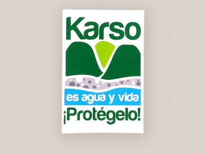 Pegatinas Karso es agua y vida ¡Protegelo!
